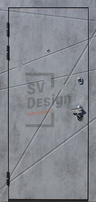 SV-Design Входная дверь Титан, арт. 0002582 - фото №1 (внешняя сторона)