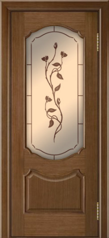 ЛайнДор Межкомнатная дверь Богема ПО Маки, арт. 10476