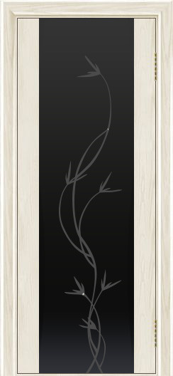 ЛайнДор Межкомнатная дверь Камелия-К Флора, арт. 10265 - фото №1