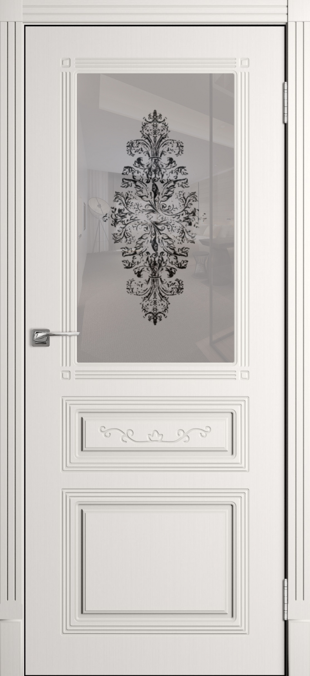 Cordondoor Межкомнатная дверь Рим ПО, арт. 10603 - фото №4