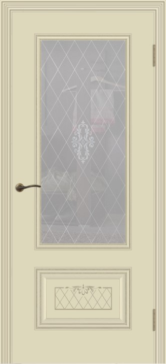 Cordondoor Межкомнатная дверь Аккорд В3 ПО Узор 1, арт. 10712 - фото №1