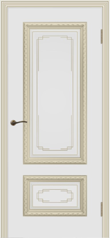 Cordondoor Межкомнатная дверь Дуэт R В2 ПГ, арт. 10922 - фото №3