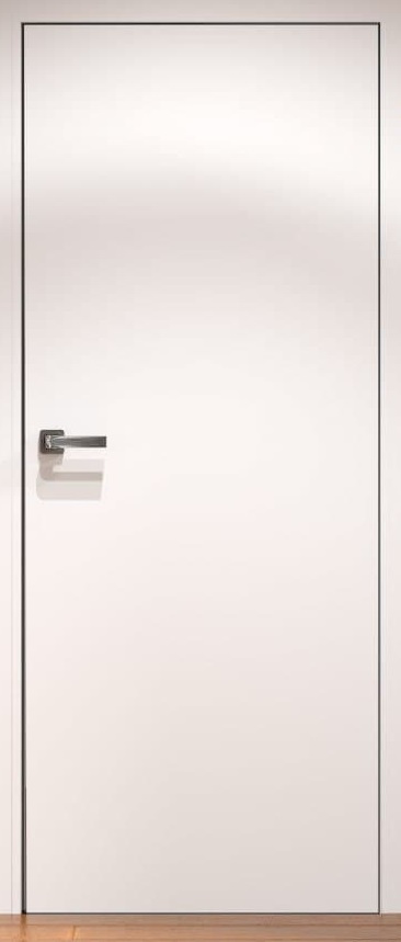 SV-Design Межкомнатная дверь Invisible ALU с 4 сторон под покраску, арт. 19910 - фото №1