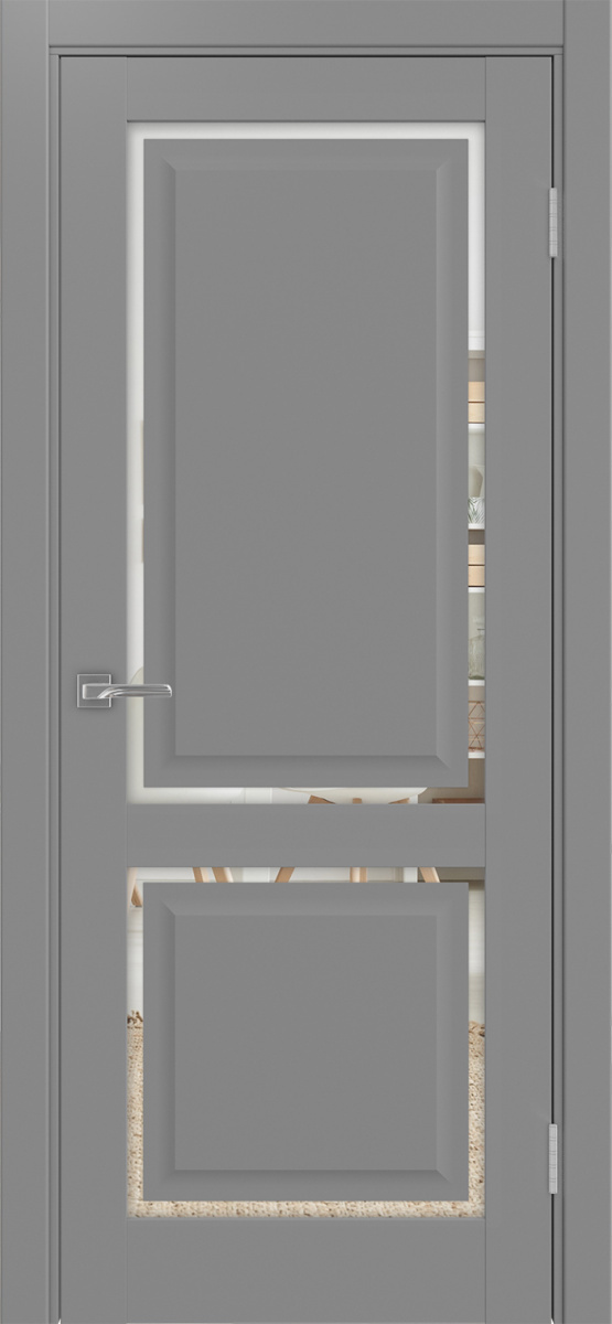 Optima porte Межкомнатная дверь Тоскана 602С Зеркало, арт. 24453 - фото №1