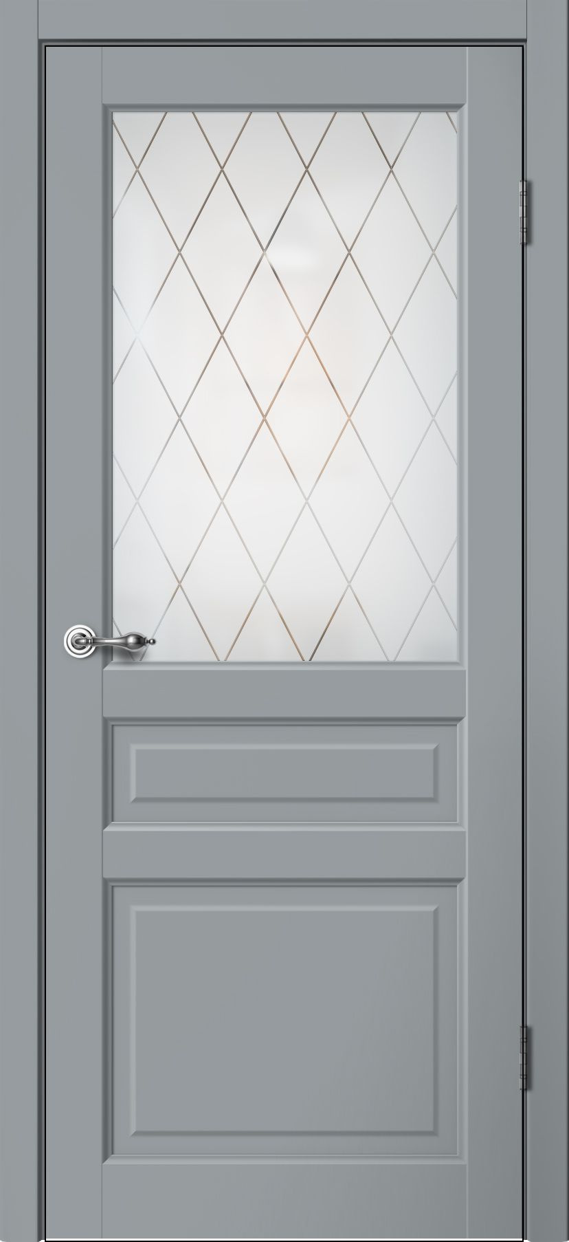 Flydoors Межкомнатная дверь С3 ПО Английская клетка, арт. 25761 - фото №1