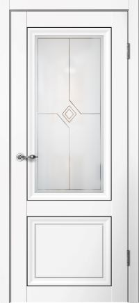 Flydoors Межкомнатная дверь М01 ПО Ромб, арт. 28711 - фото №3
