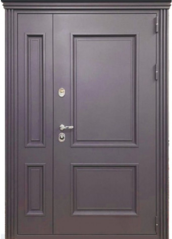 Venmar Входная дверь Самури 2 двухстворч. с карнизом, арт. 0003570